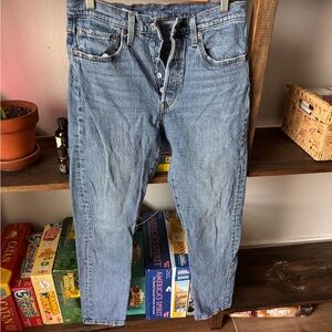 Stylish Blue Boyfriend Jeans